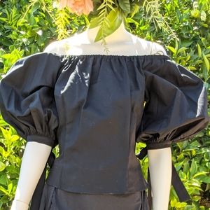 Black CeCe blouse